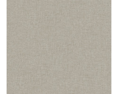 Vliestapete 37430-8 New Walls Uni textil taupe Detailaufnahme einer strukturierten Tapete
