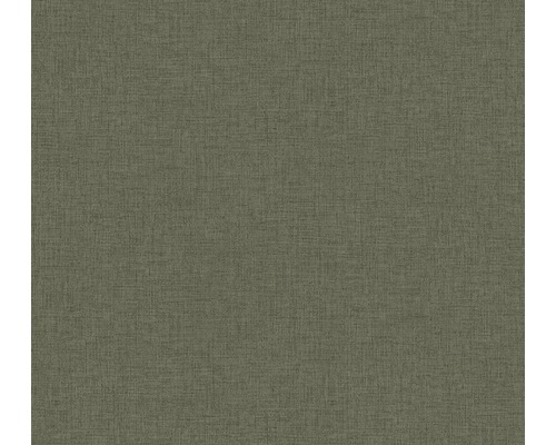 Vliestapete 37431-2 New Walls Uni textil oliv Textiltapete mit feiner Struktur