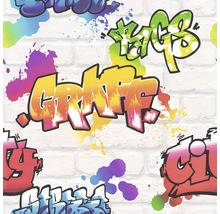 Papiertapete 272901 Kids&Teens 3 Graffiti Grau-thumb-0