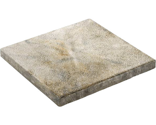 Beton Terrassenplatte iStone Basic muschelkalk 40 cm x 40 cm x 4 cm Quadratische Gehwegplatte aus Beton