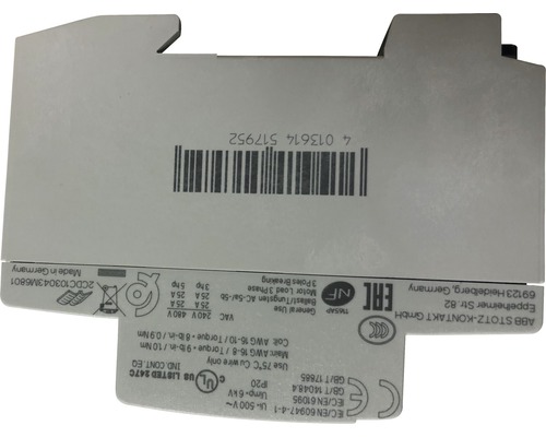 Informationen und Symbole auf einem elektronischen Bauteil