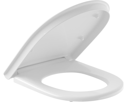 Toilettensitz mit offenem Deckel