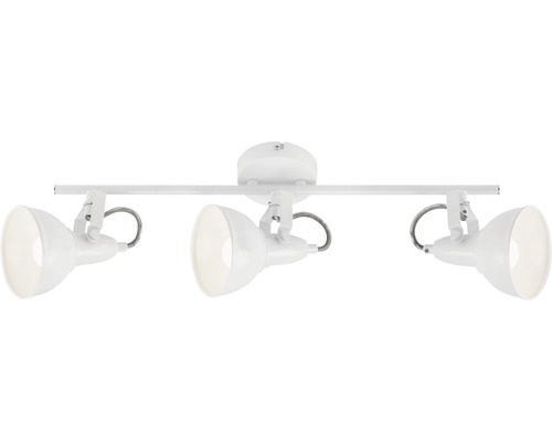 Dreiflammige Deckenleuchte mit schwenkbaren Strahlern zur flexiblen Beleuchtung