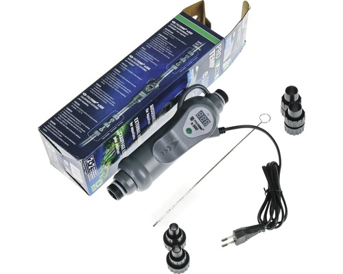 Aquarium Durchlaufheizer mit digitaler Temperaturanzeige und Zubehör