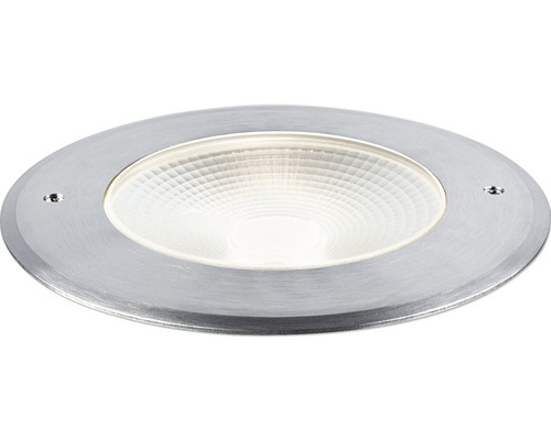 Paulmann LED Bodeneinbauleuchte Alu IP67 15,5W 800 lm 3000 K warmweiß 160/96 mm 230V Bodeneinbaustrahler aus Metall mit runder Form