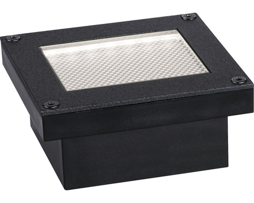 Paulmann Solar LED Bodeneinbauleuchte Kunststoff IP67 0,12 lm 3000 K warmweiß 80x80 mm schwarz