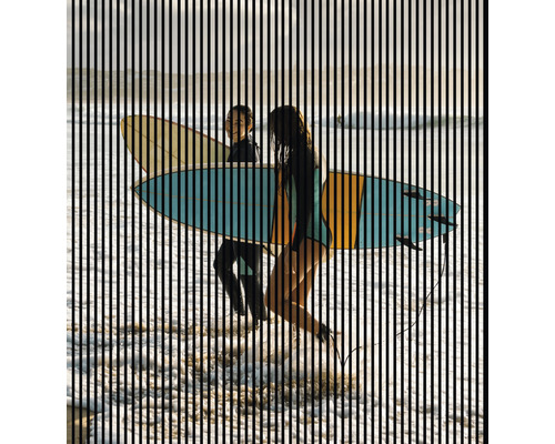 Akustikpaneel digital bedruckt Surf 1 2400 x 2253 x 19 mm Set = 4 Einzelpaneele