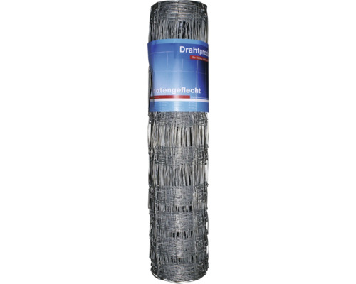 Knotengeflecht 150/13/15 50 x 1,5 m verzinkt Knotengeflechtrolle für den Gartenzaunbau