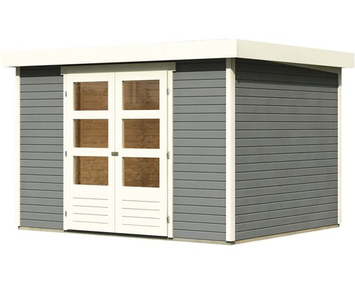 Gartenhaus mit Doppeltür und Fenster