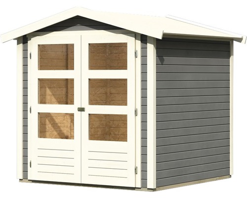 Gartenhaus mit Doppeltür und Fenstern