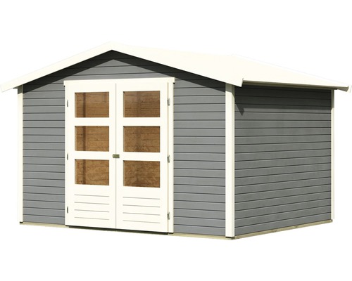 Gartenhaus mit Doppeltür und Fenster