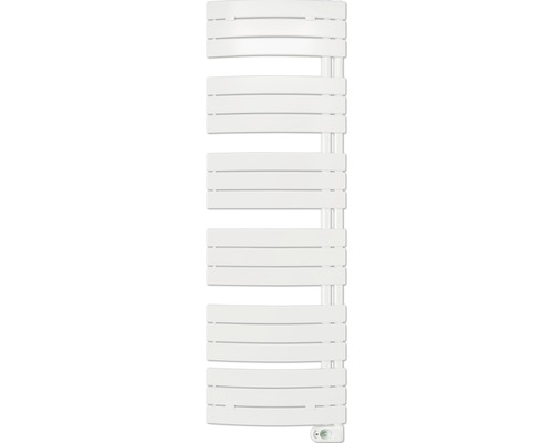 Elektrischer Badheizkörper Sanotechnik E-Salzburg 168x55x3,8 cm 750 Watt weiß Handtuchwärmer mit horizontalen Heizstäben