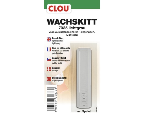 CLOU Wachskitt lichtgrau mit Spatel 1 ml-0