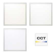 Quadratische LED Panels mit einstellbarer Farbtemperatur