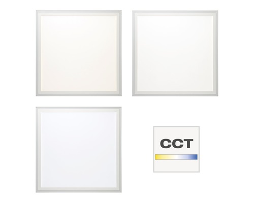 Quadratische LED Panels mit einstellbarer Farbtemperatur