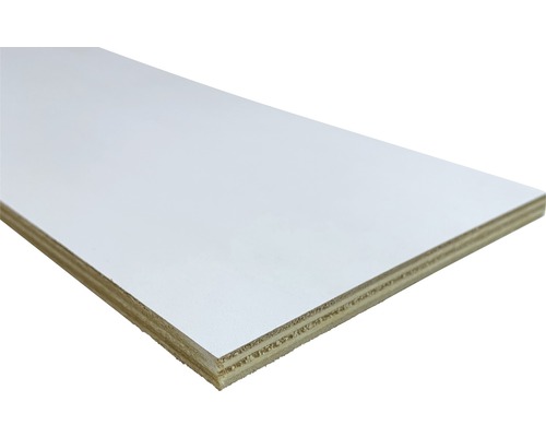 Holzplatte mit Beschichtung