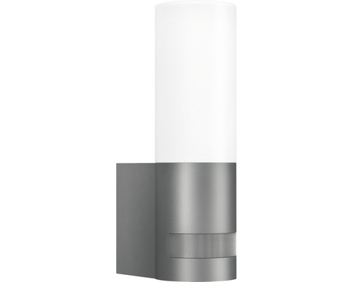 Steinel LED Sensor Außenwandleuchte 11,3W 729 lm 3000 K L 605 S anthrazit weiß Wandleuchte mit Bewegungsmelder für den Aussenbereich