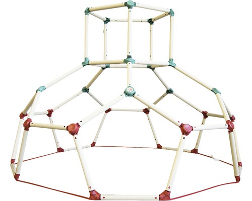 Klettergerüst für Kinder mit Kuppel und Würfelstruktur