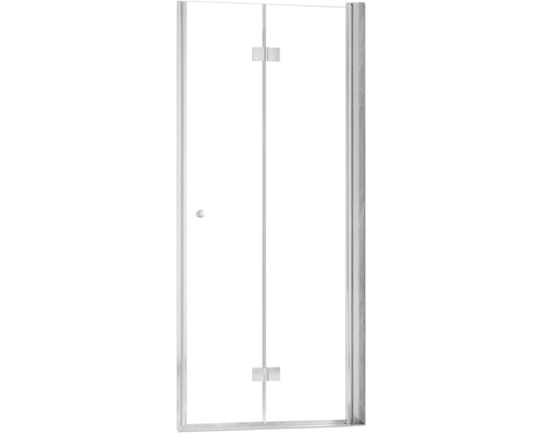 Duschtür mit Türgriff und Scharnieren