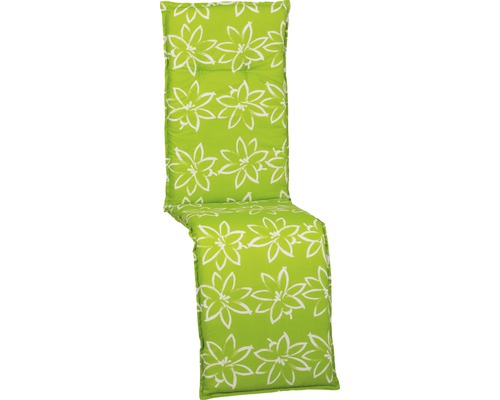 Auflage für Gartenliege mit Blumenmuster