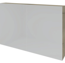 Spiegelschrank Sanox 100 x 13 x 65 cm französiche Eiche 2-türig