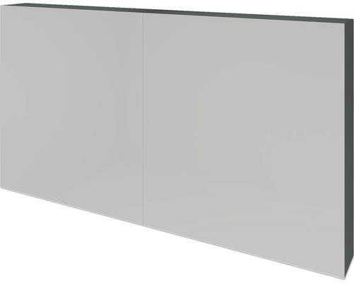 Spiegelschrank Sanox 120 x 13 x 65 cm petrol 2-türig