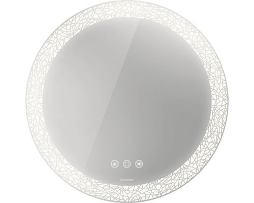 DURAVIT LED Badspiegel Happy D.2 Plus mit Beleuchtung Lichtfelddekor organic 70 cm HP7485G0000-0