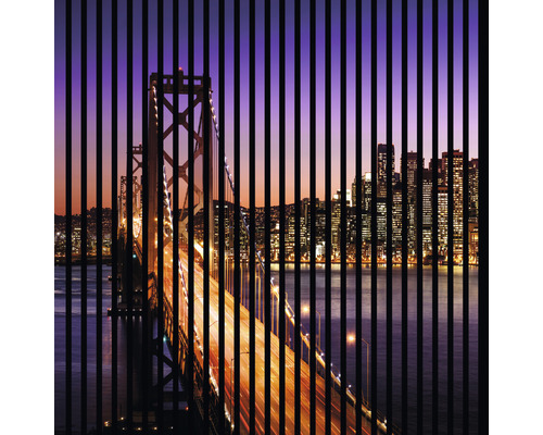 Akustikpaneel digital bedruckt San Francisco 1 1195 x 1133 x 19 mm Set = 2 Einzelpaneele