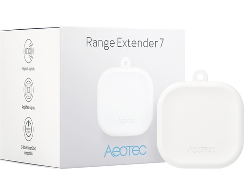 Aeotec Range Extender 7 zur Signalverstärkung im Innenbereich