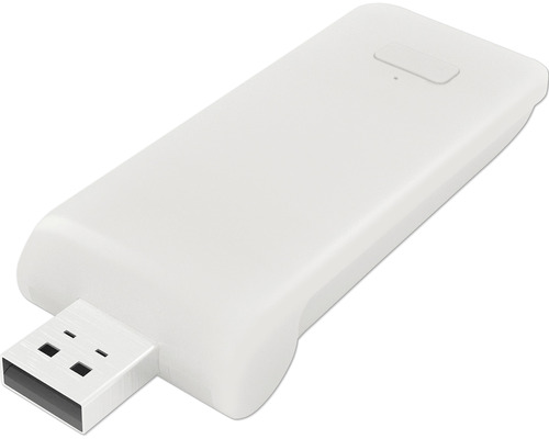 Weißer WLAN USB Adapter