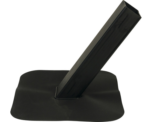 Dachdurchführung aus Kunststoff mit quadratischem Rohr