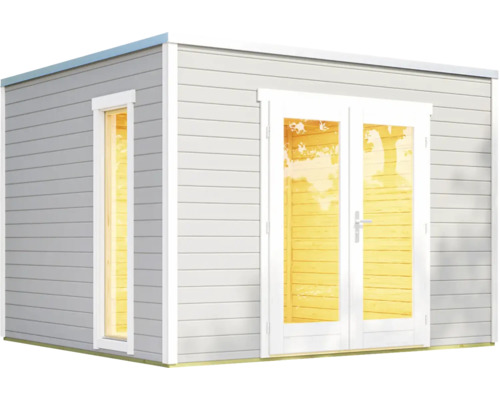 Gartenhaus mit Fenster und Doppeltür