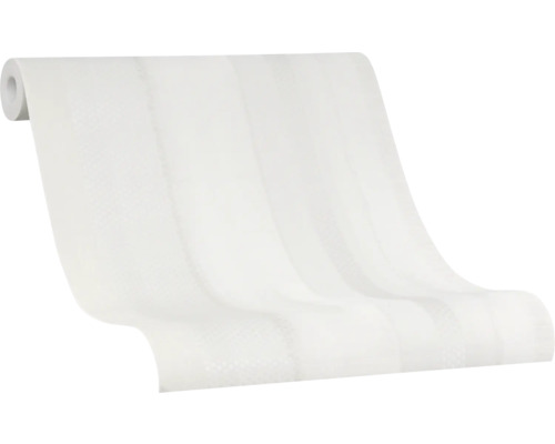 Rolle mit weißer Tapete