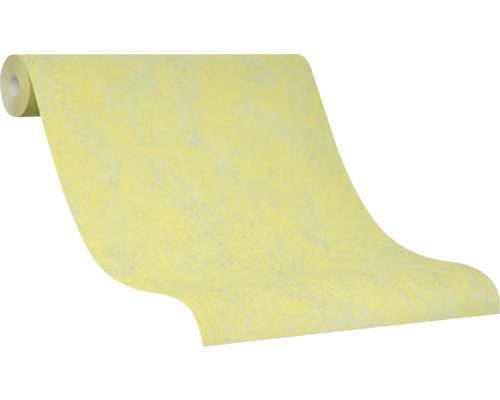 Rolle gelbe Relief-Tapete