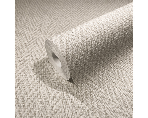 Tapetenrolle mit Fischgrätmuster