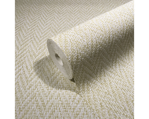 Tapetenrolle mit Fischgrätenmuster