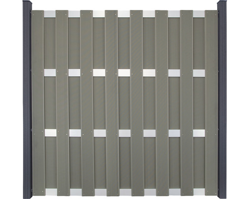 Hauptelement GroJa Merano vormontiert ohne Pfosten 180 x 180 cm grau Hauptelement GroJa Merano vormontiert ohne Pfosten 180 x 180 cm grau