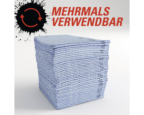 Stapel wiederverwendbarer Reinigungstücher