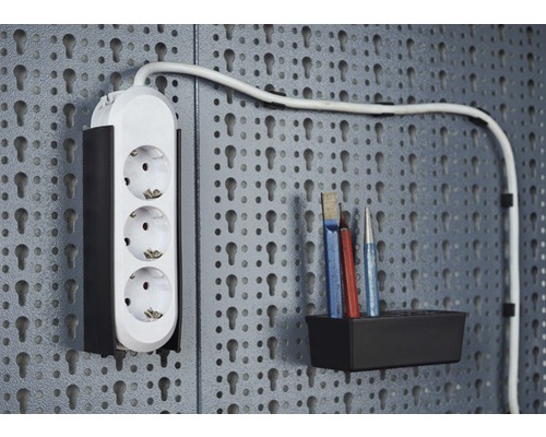 4-teiliger Steckdosen fixierer Wand halterung Steckdosen halterung Selbst  klebender Steckdosen leisten halter Stanz freier Steckdosen ständer für  wieder verwendbaren WLAN-Router - AliExpress