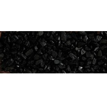 Schwarze Zierkieselsteine für den Garten- und Landschaftsbau