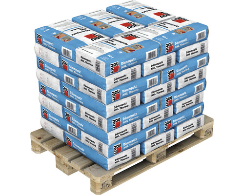 Palette mit Säcken Dämmputz NHL Thermo