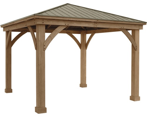 Pavillon mit Metalldach