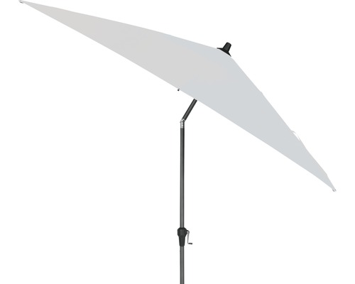 Rechteckiger Sonnenschirm mit Kurbelmechanismus