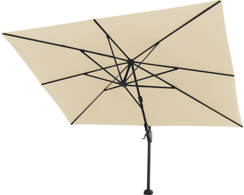 Rechteckiger Sonnenschirm für den Garten