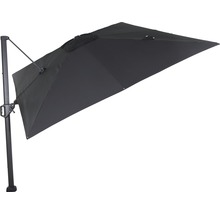 Freiarm-Sonnenschirm mit Stahlgestell