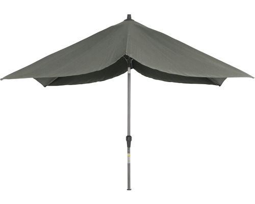 Quadratischer Sonnenschirm mit Mittelstock