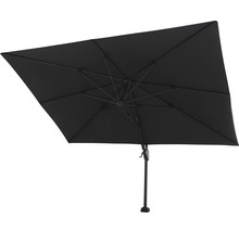 Rechteckiger Sonnenschirm mit Ständer für den Garten
