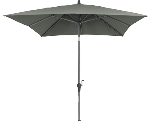 Rechteckiger Sonnenschirm mit Kurbelmechanismus