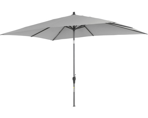 Rechteckiger Sonnenschirm mit Mittelstock für den Außenbereich