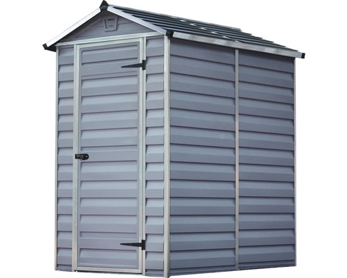 Gartenschuppen aus Kunststoff mit Tür